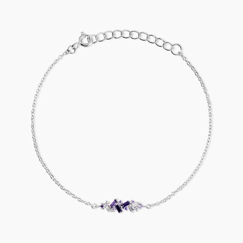 Bracelet Rio Argent Blanc Oxyde De Zirconium - Bracelets Femme | Histoire d&rsquo;Or