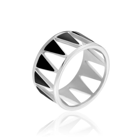 Bague Tiana Acier Blanc - Les jours précieux jusqu'à -50% Femme | Histoire d’Or