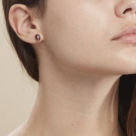 Boucles D'oreilles Argent Blanc Aleina Ambres - Boucles d'oreilles fantaisie Femme | Histoire d’Or