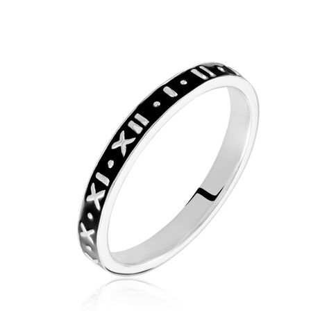 Bague Ilyan Argent Blanc - Bagues Homme | Histoire d’Or