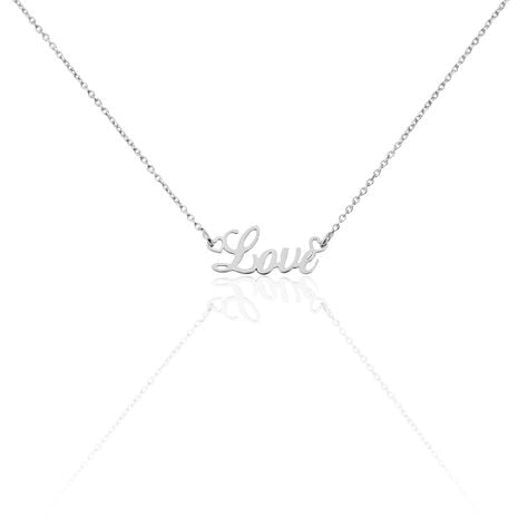 Collier Yuki Argent Blanc - Colliers fantaisie Femme | Histoire d’Or