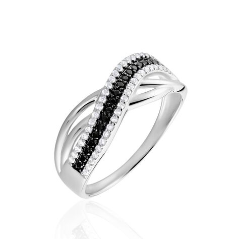 Bague Argent Blanc Agrona Oxydes De Zirconium - Bagues avec pierre Femme | Histoire d’Or