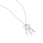 Collier Argent Blanc Sebastina - Colliers fantaisie Femme | Histoire d&rsquo;Or