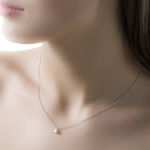 Collier Gianna Or Blanc Diamant - Colliers Femme | Histoire d&rsquo;Or