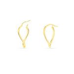 Cr&eacute;oles Hellen Or Jaune - Boucles d'oreilles cr&eacute;oles Femme | Histoire d&rsquo;Or