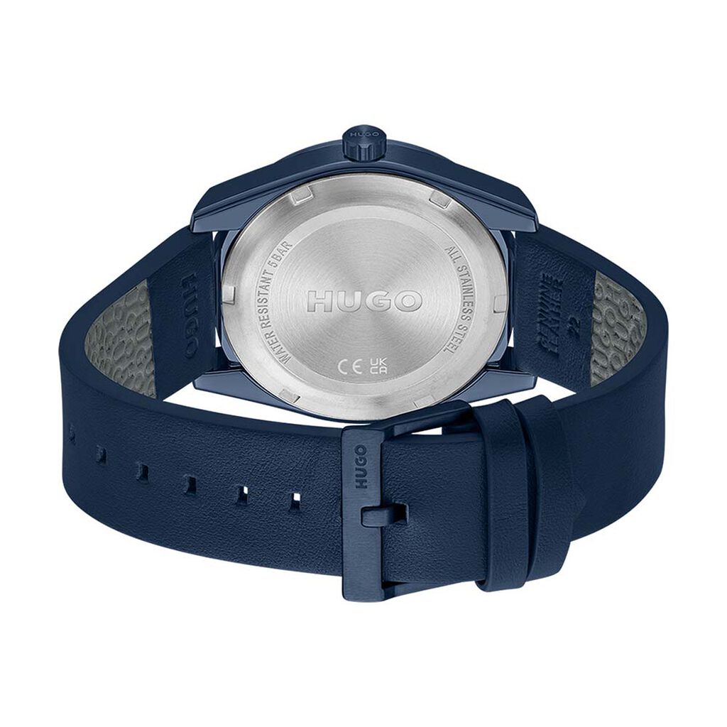 Montre Hugo Bright Bleu - Montres Homme | Histoire d’Or