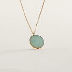 Collier Or Jaune Lucky Gems Amazonite - Colliers Femme | Histoire d&rsquo;Or