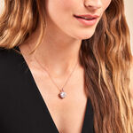 Collier Sphinx Argent Rose Oxyde De Zirconium - Colliers fantaisie Femme | Histoire d&rsquo;Or