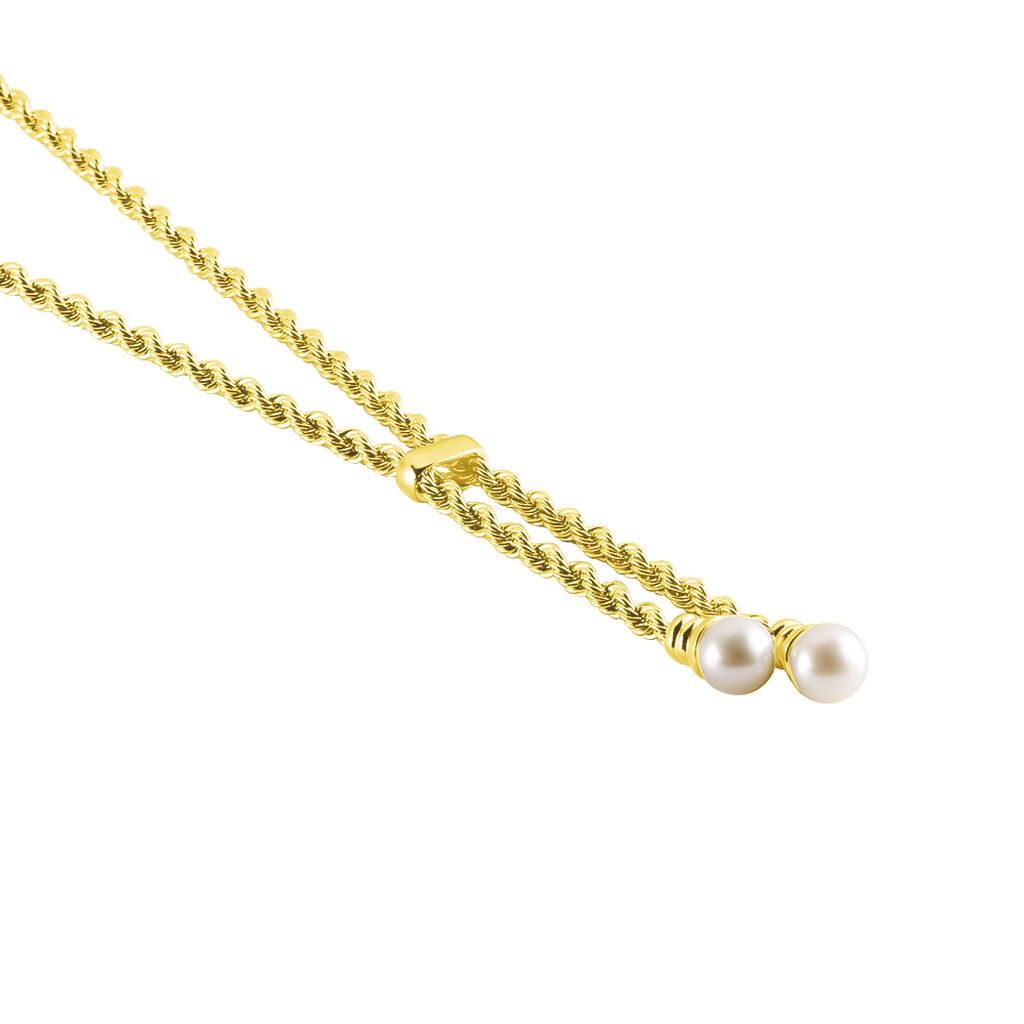 Chaîne Hatsu Or Jaune Perle De Culture - Chaines Femme | Histoire d’Or