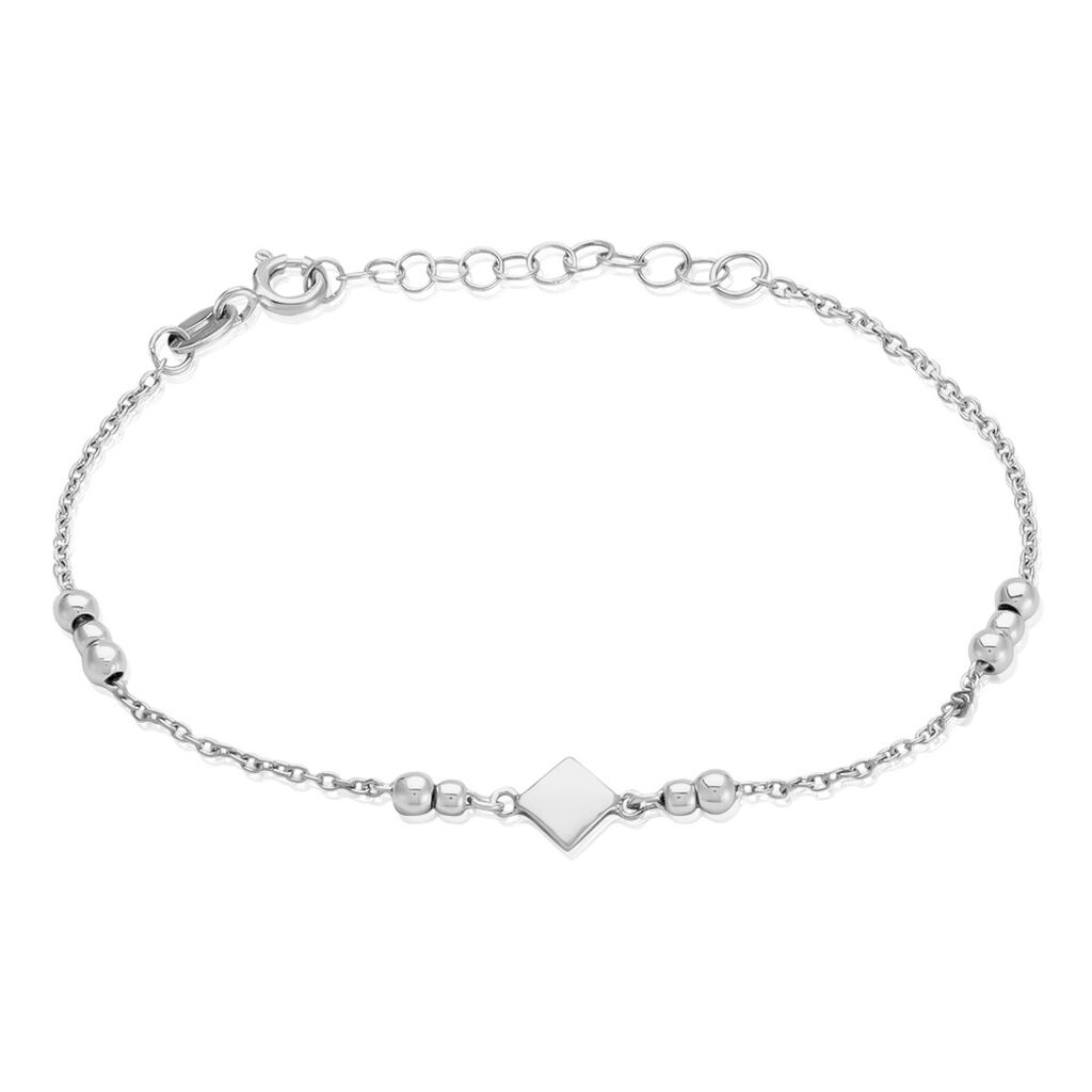 Bracelet Fancy Argent Blanc - Bracelets Femme | Histoire d&rsquo;Or