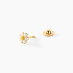 Boucles D'oreilles Puces Marigold Or Jaune - Clous d'oreilles Enfant | Histoire d&rsquo;Or