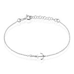 Bracelet Gwenaelle Argent Blanc Perle D'imitation - Bracelets Femme | Histoire d&rsquo;Or