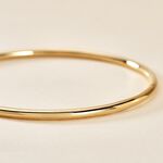 Bracelet Jonc Xylina Fil Rond Lisse Or Jaune - Bracelets joncs Famille | Histoire d&rsquo;Or