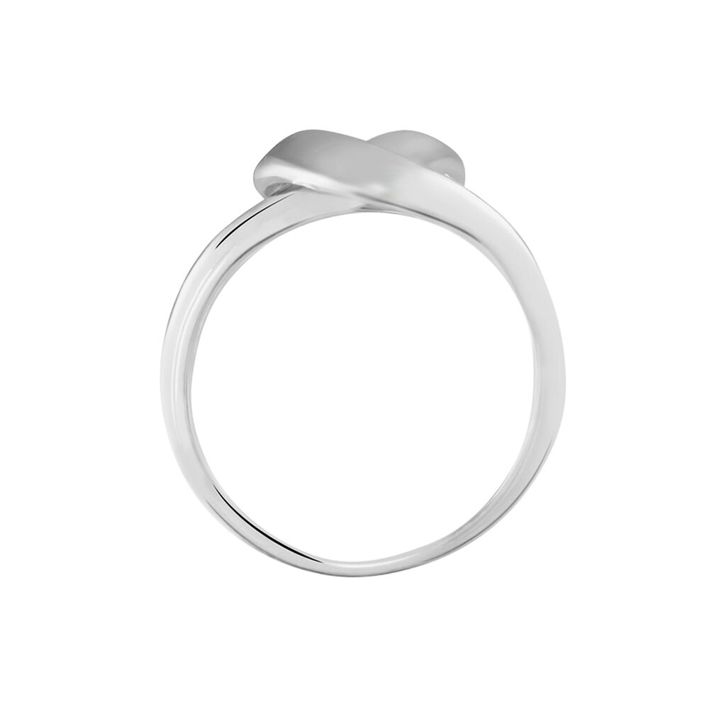 Bague Kim-ly Argent Blanc - Bagues fantaisie Femme | Histoire d’Or