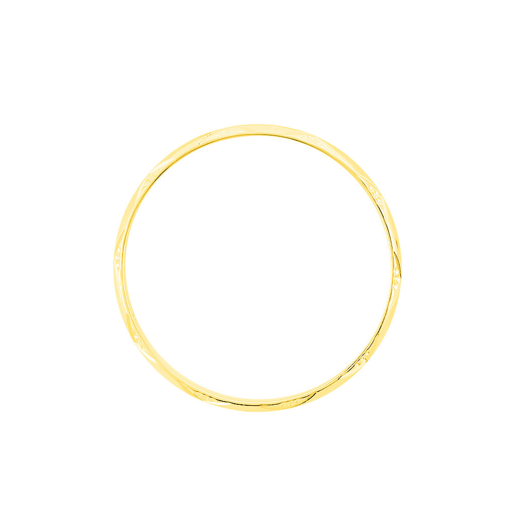 Alliance Harmonie Demi Jonc Classique Or Jaune - Alliances Famille | Histoire d’Or