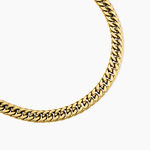Collier Acier Dor&eacute; Jonie - Bijoux sans pierre Femme | Histoire d&rsquo;Or