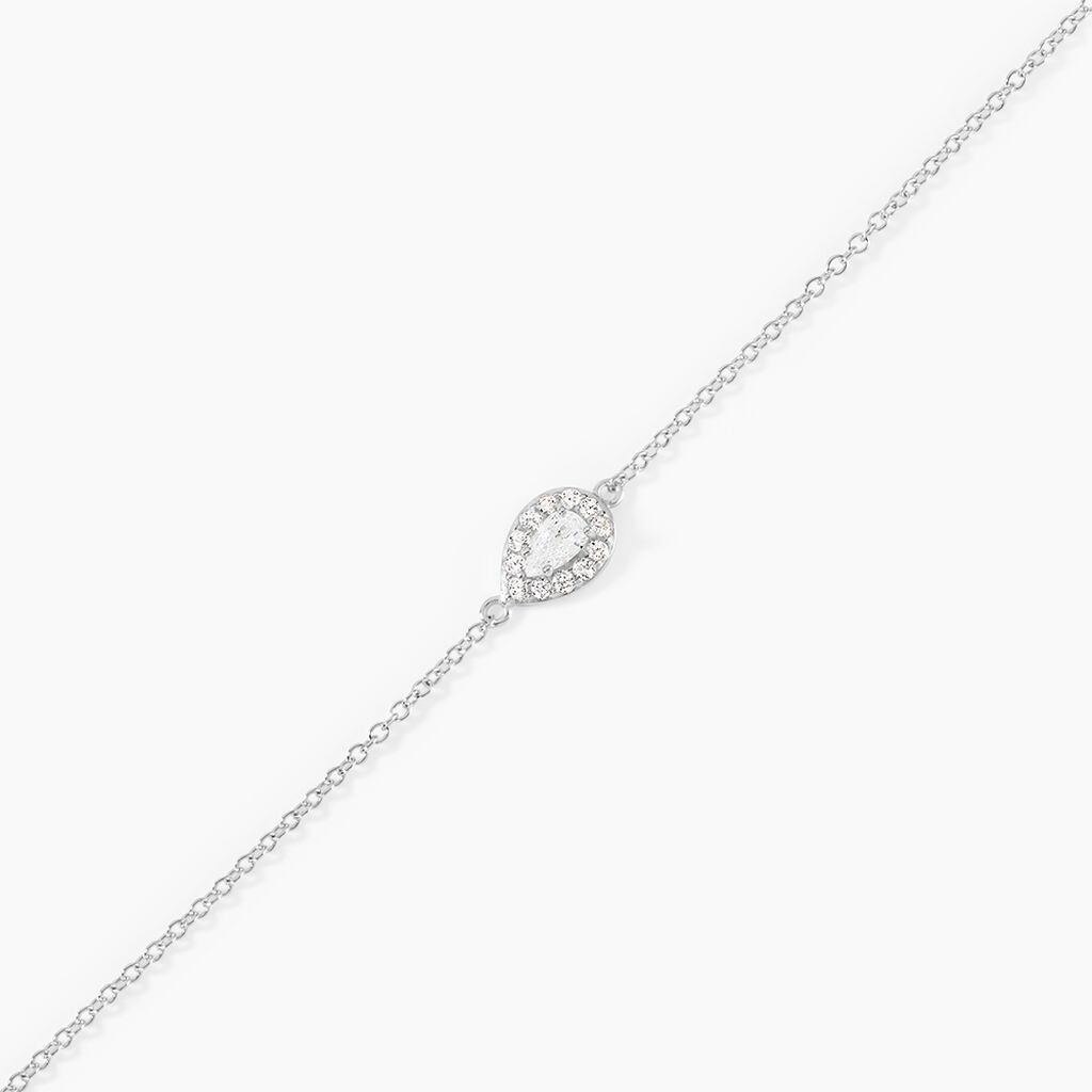 Bracelet Argent Tania Oxydes De Zirconium - Bracelets Pierre Femme | Histoire d&rsquo;Or