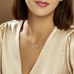 Collier Lucrezia Argent Blanc - Colliers fantaisie Femme | Histoire d&rsquo;Or