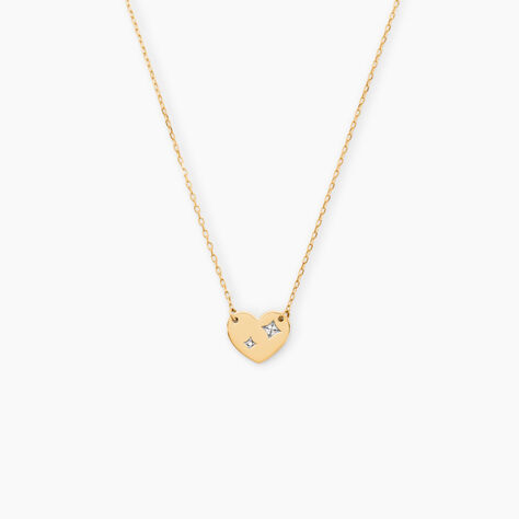 Collier Headley Or Jaune Diamant - Colliers Femme | Histoire d’Or