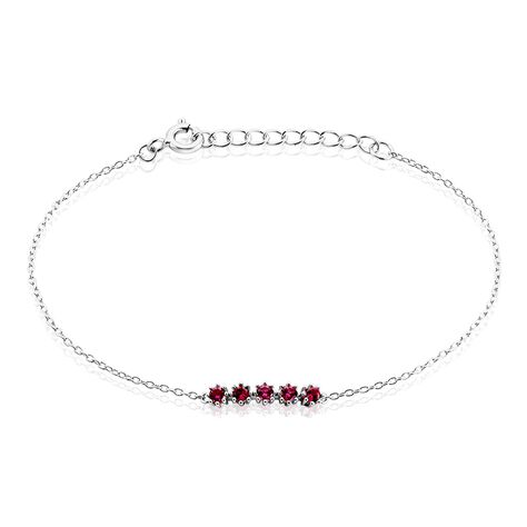 Bracelet Karrie Argent Blanc Oxyde De Zirconium - Bracelets Femme | Histoire d&rsquo;Or