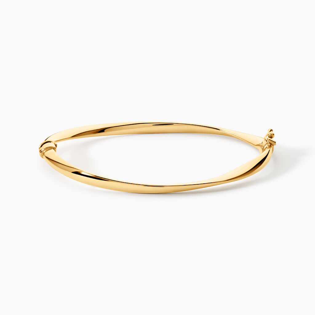 Bracelet Jonc Anaisaae Argent Dor&eacute; A L'Or 750/1000 - Bracelets joncs Femme | Histoire d&rsquo;Or