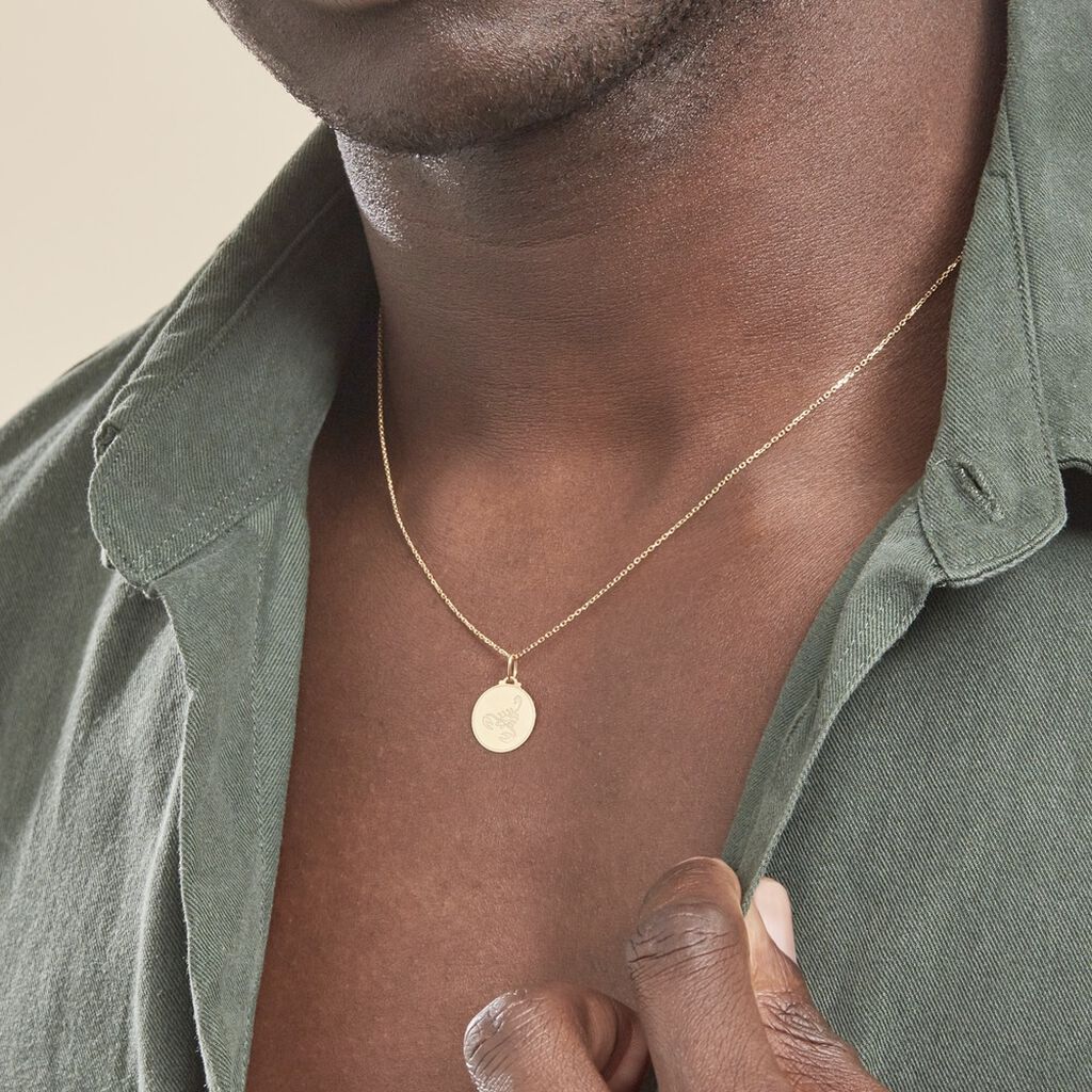 Pendentif Lamie Zodiaque Or Jaune - Pendentifs Zodiaque Unisex | Histoire d’Or