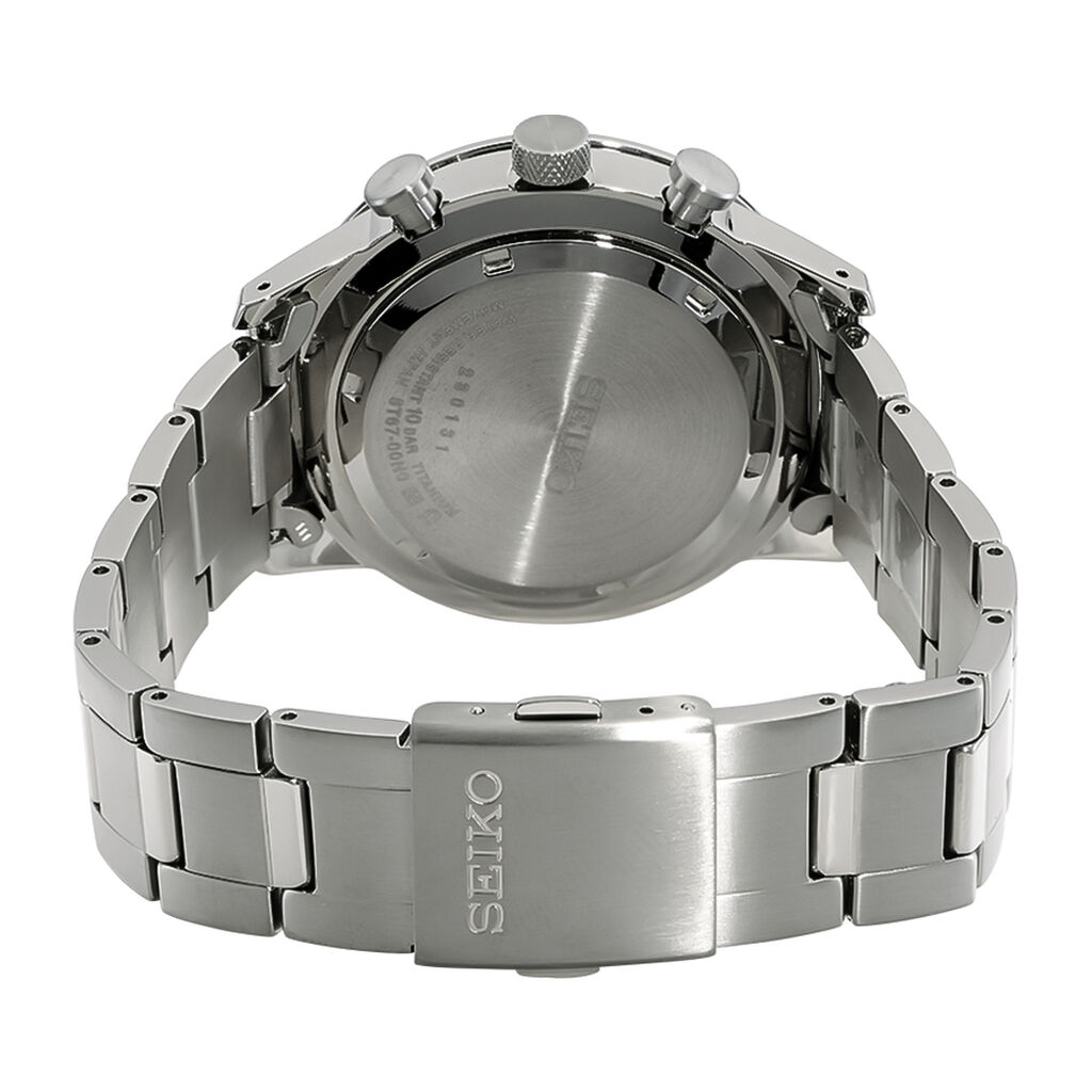 Montre Seiko Sport Titane Noir - Montres Homme | Histoire d&rsquo;Or