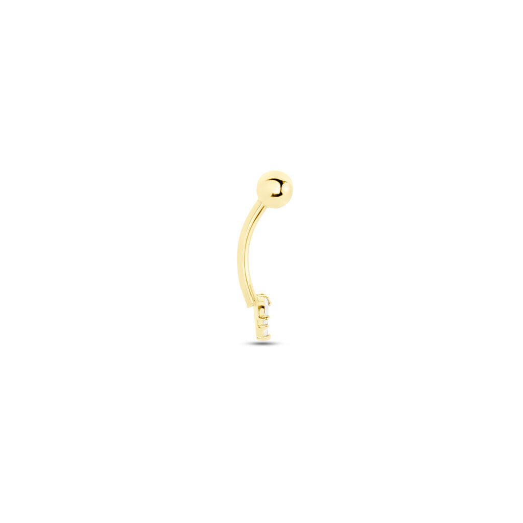 Piercing Darby Or Jaune Oxyde De Zirconium - Bijoux Femme | Histoire d’Or