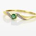 Bague Or Jaune Levenez Emeraude