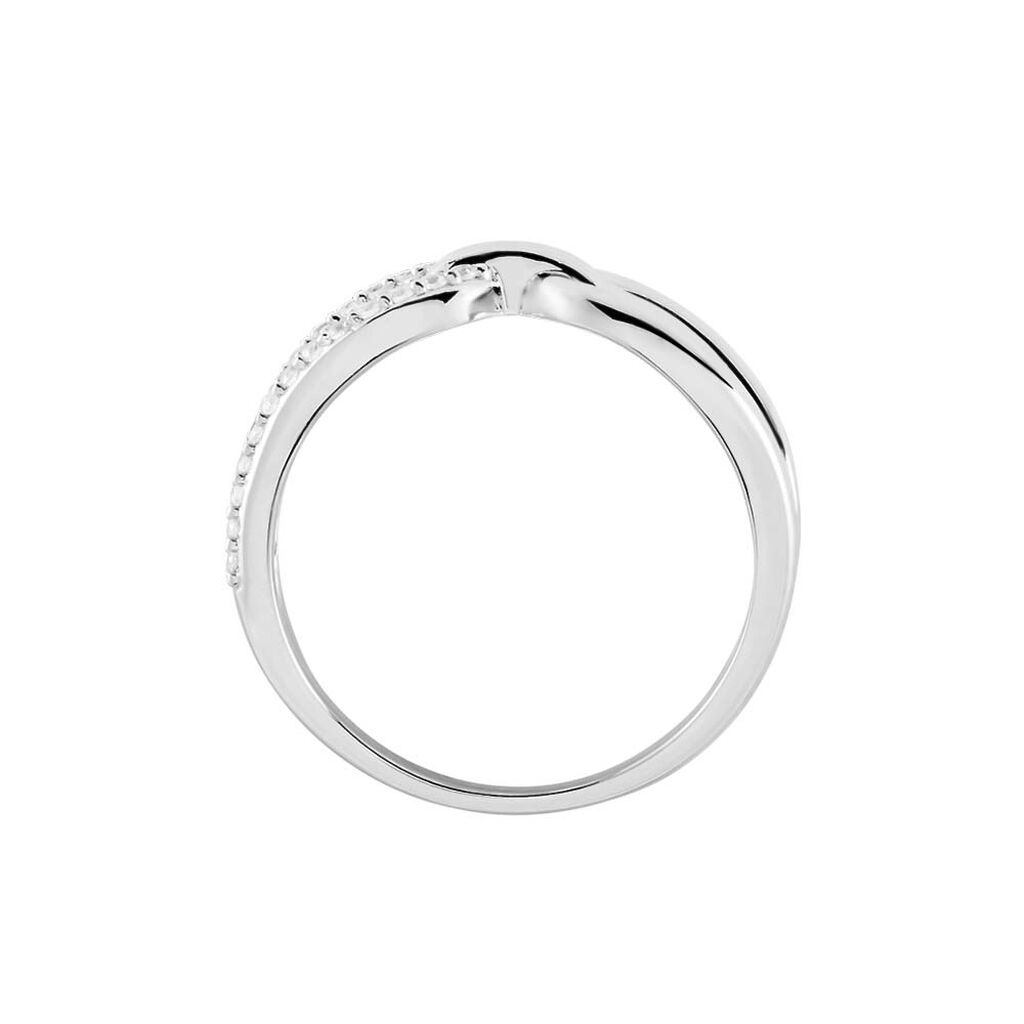 Bague Colas Argent Oxyde De Zirconium - Bagues avec pierre Femme | Histoire d’Or
