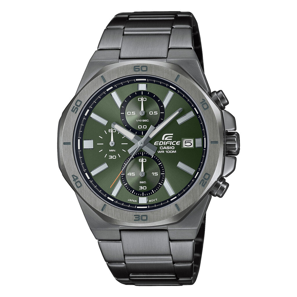 Montre Casio Edifice Kaki - Montres Homme | Histoire d&rsquo;Or