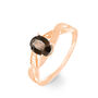 Bague Candice Or Rose Quartz