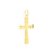 Pendentif Benny Croix Ciselee Or Jaune - Pendentifs Baptême Famille | Histoire d’Or