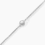 Bracelet Sixties Argent Blanc - Bracelets Femme | Histoire d&rsquo;Or