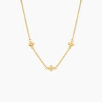 Collier Genny Acier Jaune Cristal - Colliers fantaisie Femme | Histoire d&rsquo;Or