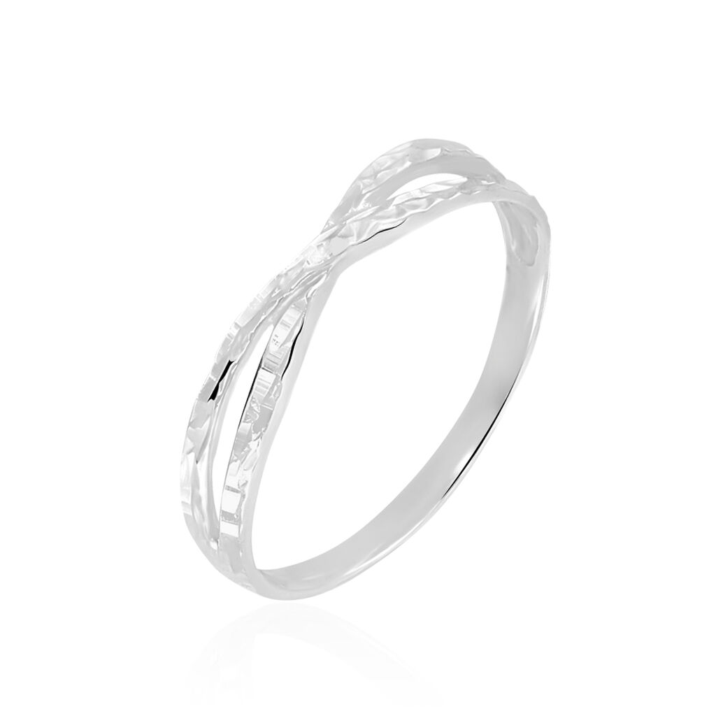 Bague Audry Or Blanc - Bagues Femme | Histoire d&rsquo;Or