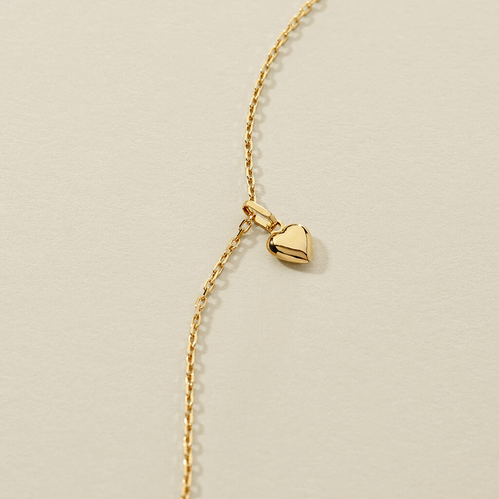 Chaîne Igoa Maille Forçat Diamantee Or Jaune - Chaines Unisex | Histoire d’Or