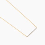 Collier Alayna Or Jaune Diamant - Colliers Femme | Histoire d&rsquo;Or