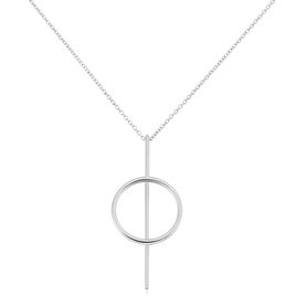 Collier Sautoir Timie Acier Blanc - Colliers fantaisie Femme | Histoire d’Or