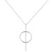 Collier Sautoir Timie Acier Blanc - Colliers fantaisie Femme | Histoire d’Or