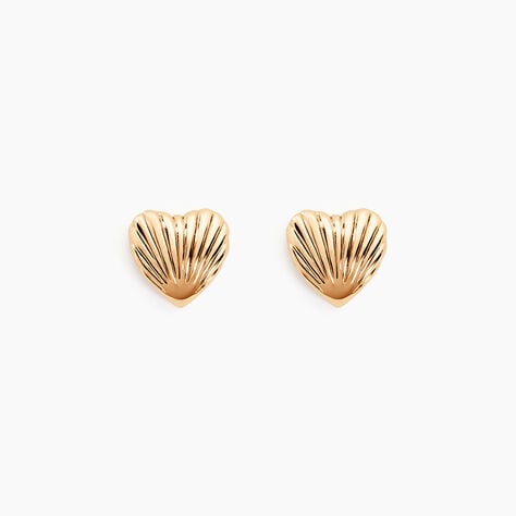 Boucles D'oreilles Puces Manea Plaque Or Jaune - Boucles d'oreilles fantaisie Femme | Histoire d’Or