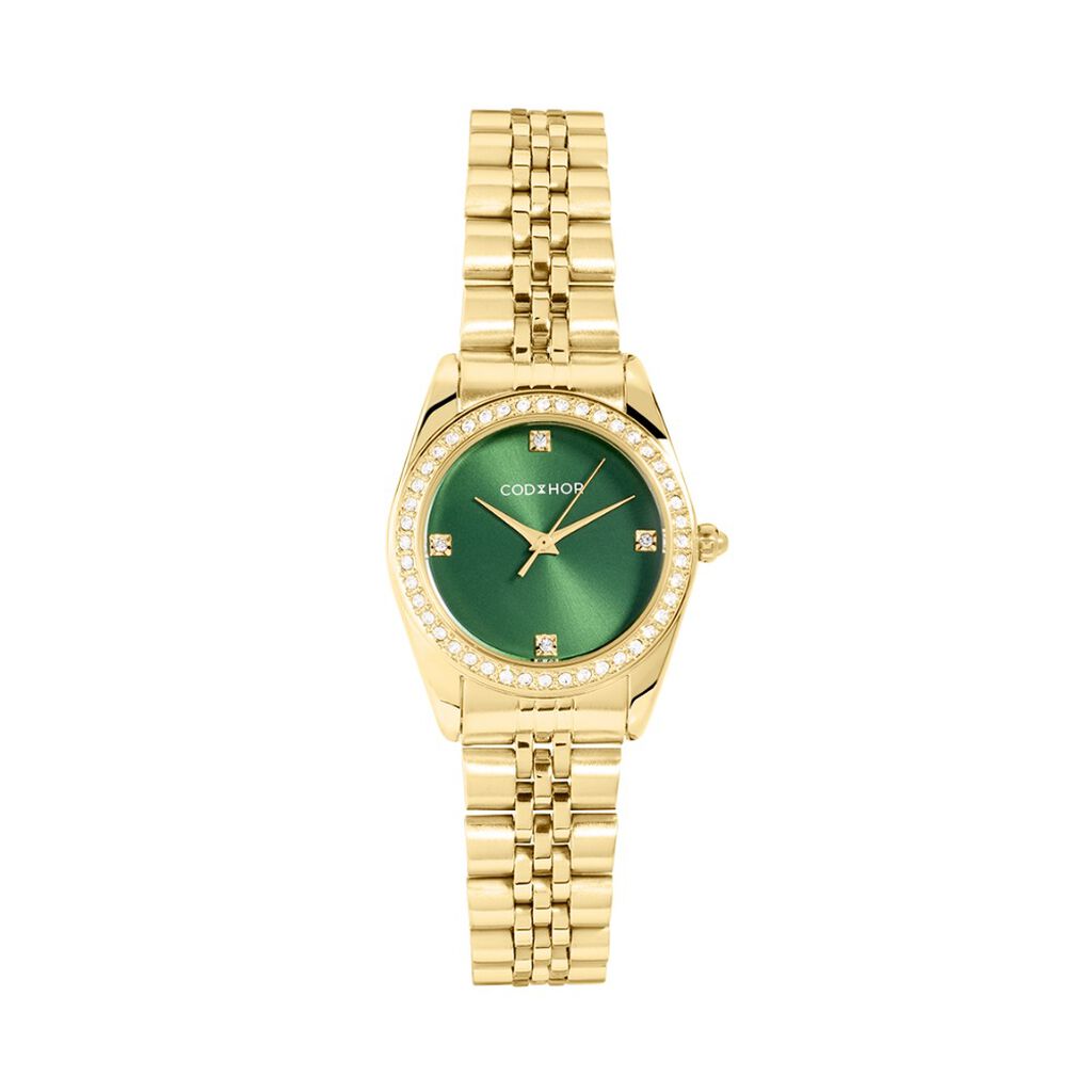 Montre Codhor Irina Vert - Montres Femme | Histoire d&rsquo;Or