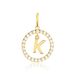 Pendentif Gabe Or Jaune Oxyde De Zirconium - Pendentifs Femme | Histoire d’Or