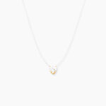 Collier Or Jaune Maiorga Oxyde De Zirconium - F&ecirc;te des m&egrave;res Femme | Histoire d&rsquo;Or