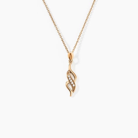 Collier Ishaae Plaqué Or Jaune Oxyde De Zirconium - Colliers fantaisie Femme | Histoire d’Or