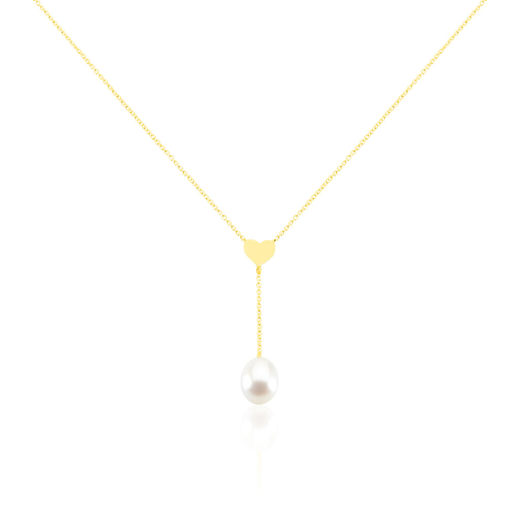 Collier Kandida Or Jaune Perle De Culture - Colliers Femme | Histoire d’Or