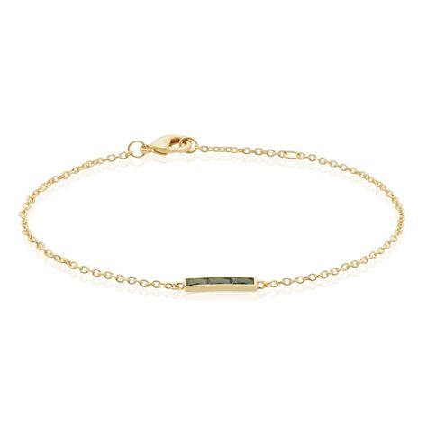 Bracelet Plaqué Or Linnert Oxyde De Zirconium - Bracelets fantaisie Femme | Histoire d’Or