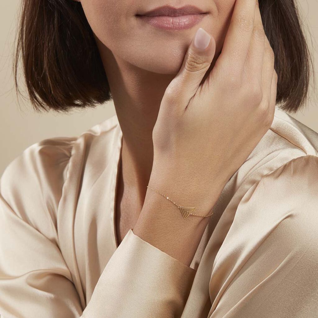Bracelet Crezia Or Jaune - Bracelets Femme | Histoire d’Or