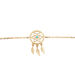 Bracelet Attrape Reves Plaque Or Jaune Pierre De Synthese - Bracelets fantaisie Femme | Histoire d’Or