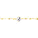 Bracelet Or Jaune Luminae Oxyde De Zirconium - Bracelets Femme | Histoire d’Or